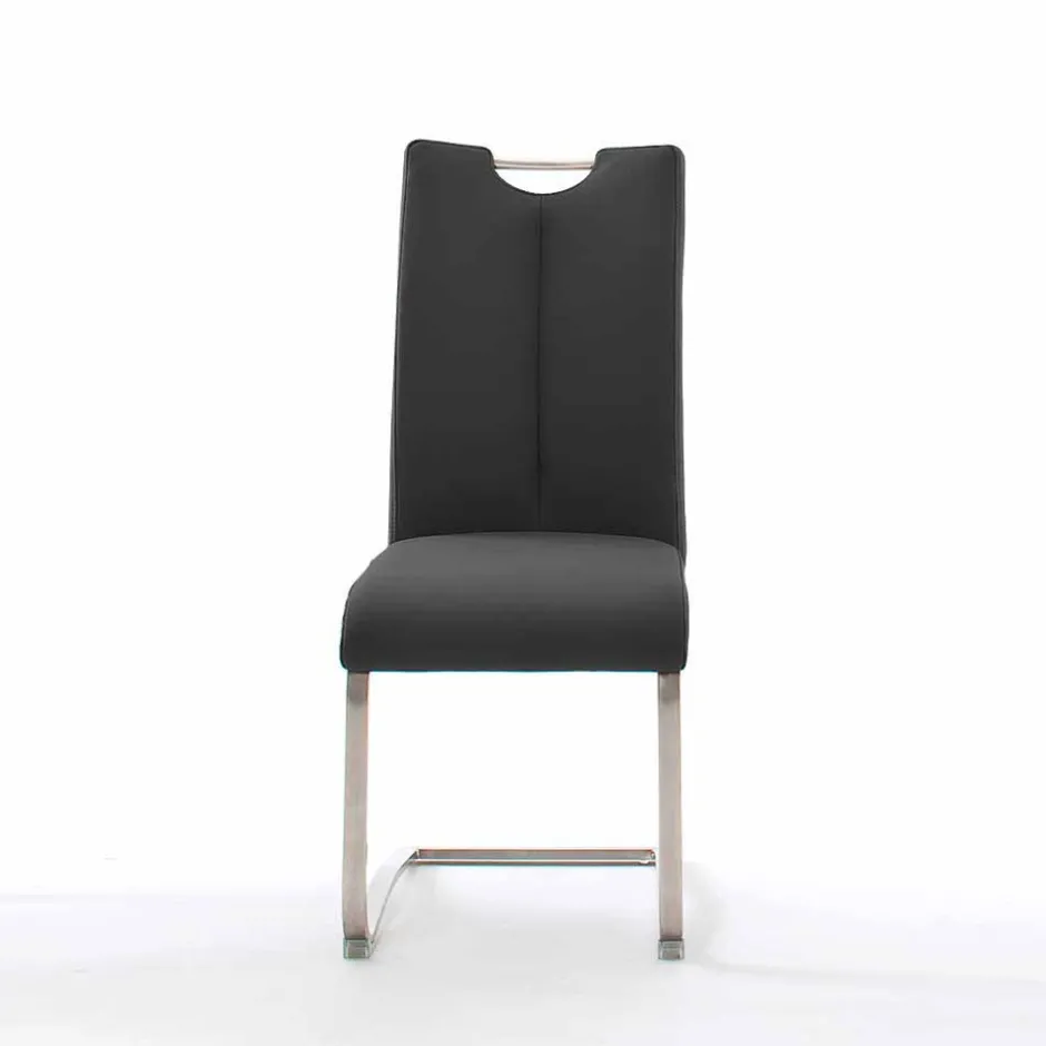 Pharao24 Freischwinger Set Mattia> Lederstühle|Freischwinger