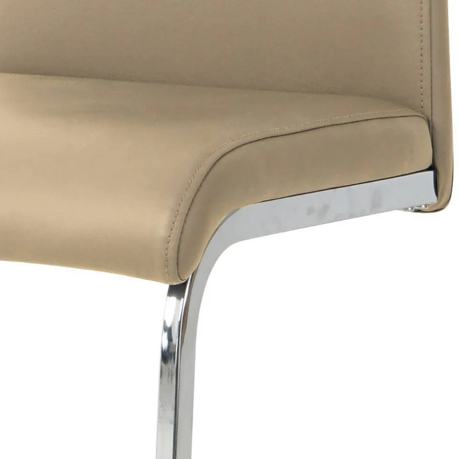 Lederstühle|Freischwinger*Pharao24 Freischwinger Stuhl Califonia