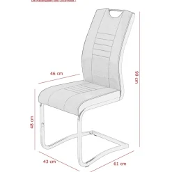 Pharao24 Freischwingerstühle Patasano><noscript><img width=