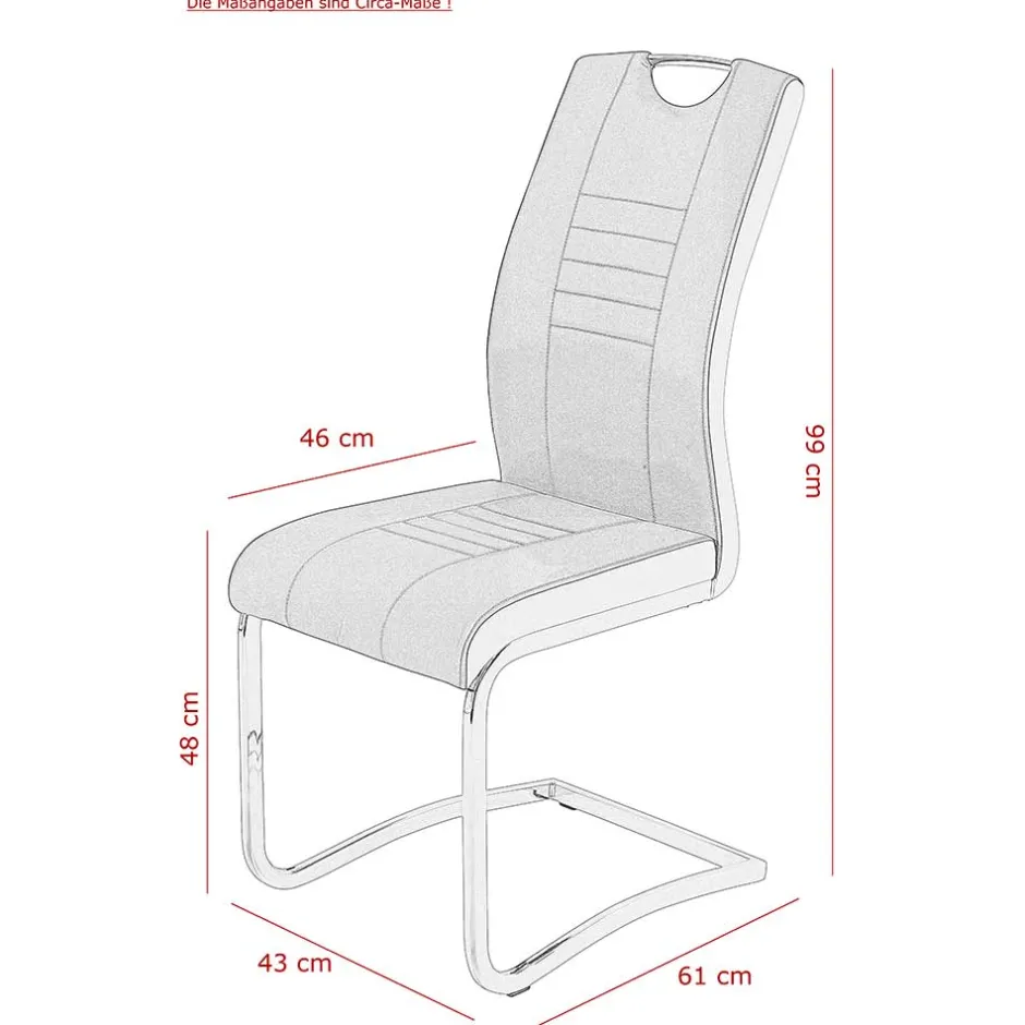 Pharao24 Freischwingerstühle Patasano> Lederstühle|Freischwinger