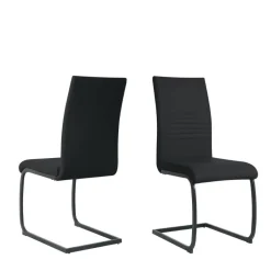 Lederstühle|Freischwinger*Pharao24 Freischwingerstuhl Daney