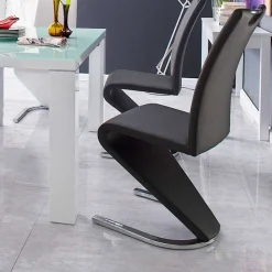 Lederstühle|Freischwinger*Pharao24 Freischwingerstuhl Fabrica