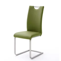 Pharao24 Freischwingerstuhl Galini> Lederstühle|Polsterstühle