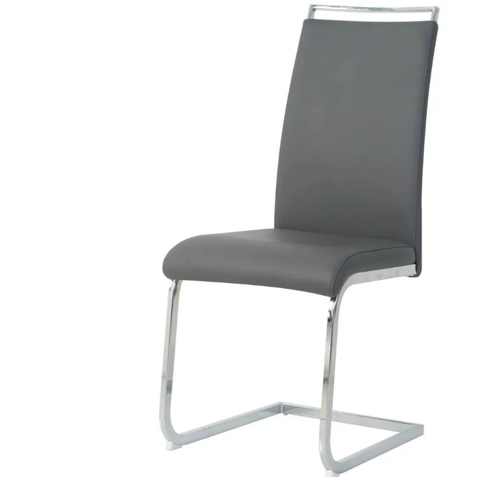 Lederstühle|Freischwinger*Pharao24 Freischwingerstuhl Jayma