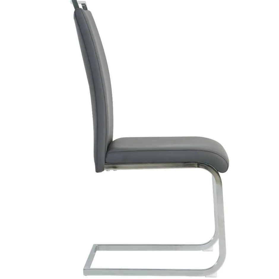 Lederstühle|Freischwinger*Pharao24 Freischwingerstuhl Jayma