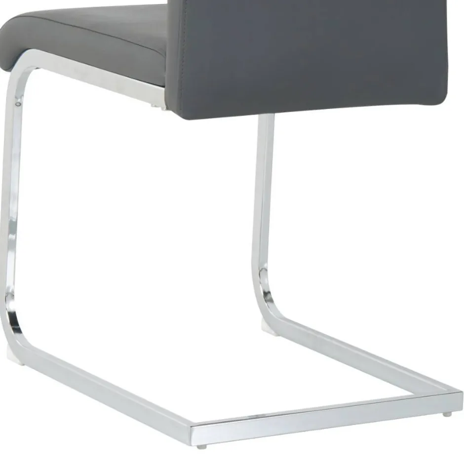 Lederstühle|Freischwinger*Pharao24 Freischwingerstuhl Jayma