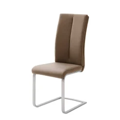 Pharao24 Freischwingerstuhl Karim> Lederstühle|Freischwinger