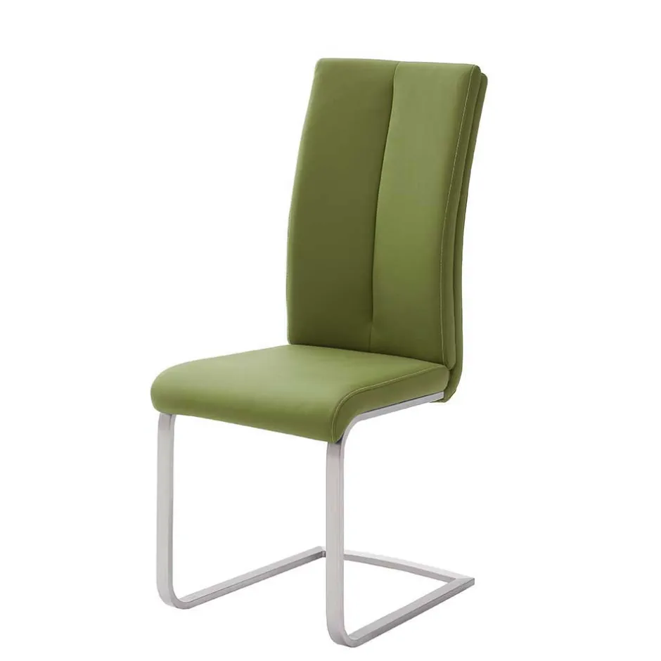 Lederstühle|Freischwinger*Pharao24 Freischwingerstuhl Set Ereventas