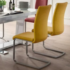 Küchenstühle|Esszimmerstühle*Pharao24 Freischwingerstuhl Set Infinando