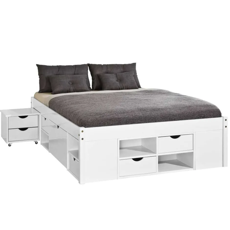 Massivholzbetten|Jugendbetten*Pharao24 Funktionsbett Valuta