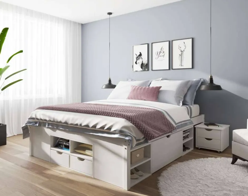 Massivholzbetten|Jugendbetten*Pharao24 Funktionsbett Valuta