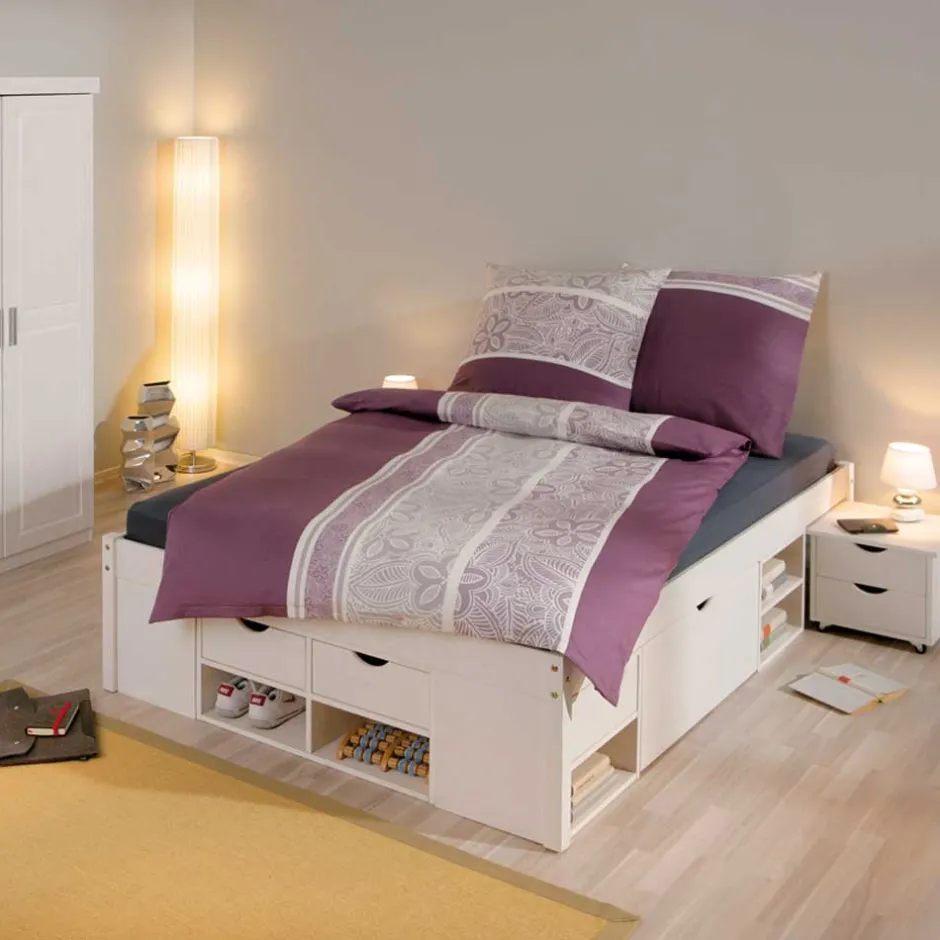 Massivholzbetten|Jugendbetten*Pharao24 Funktionsbett Valuta