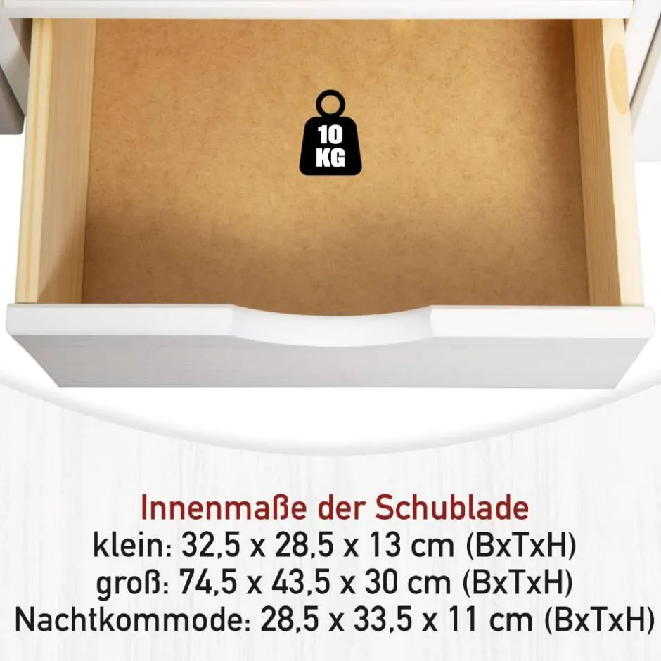 Massivholzbetten|Jugendbetten*Pharao24 Funktionsbett Valuta