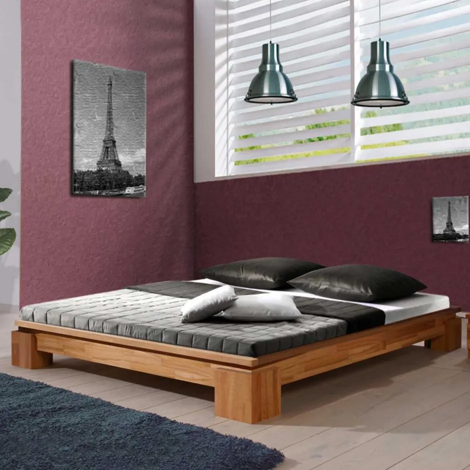 Massivholzbetten|Einzelbetten*Pharao24 Futonbett Tiahu