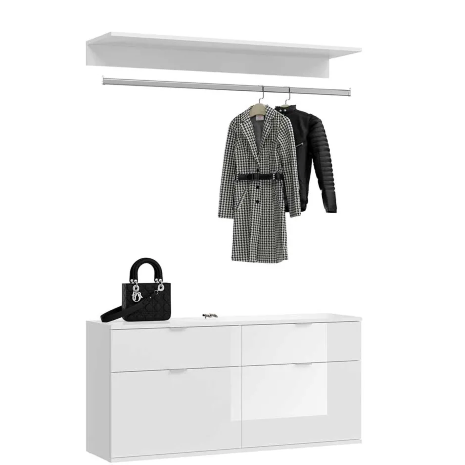 Pharao24 Garderoben Modul Wand Ridonner> Garderobensets