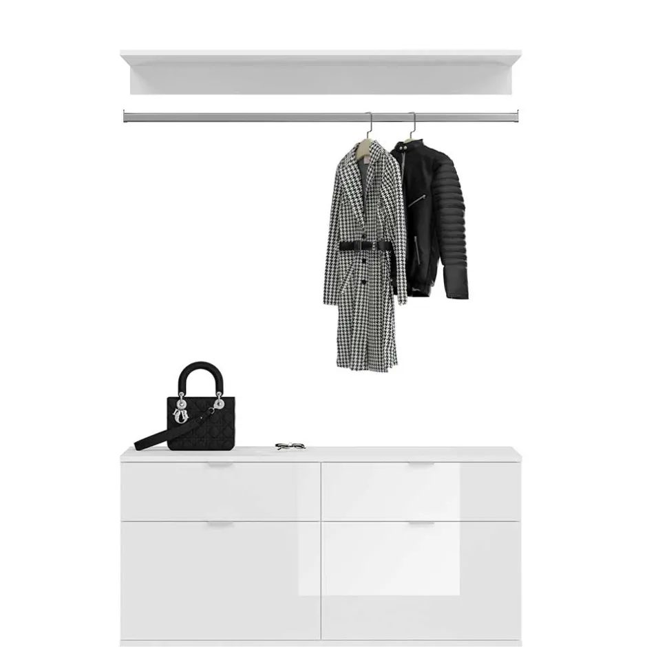 Pharao24 Garderoben Modul Wand Ridonner> Garderobensets