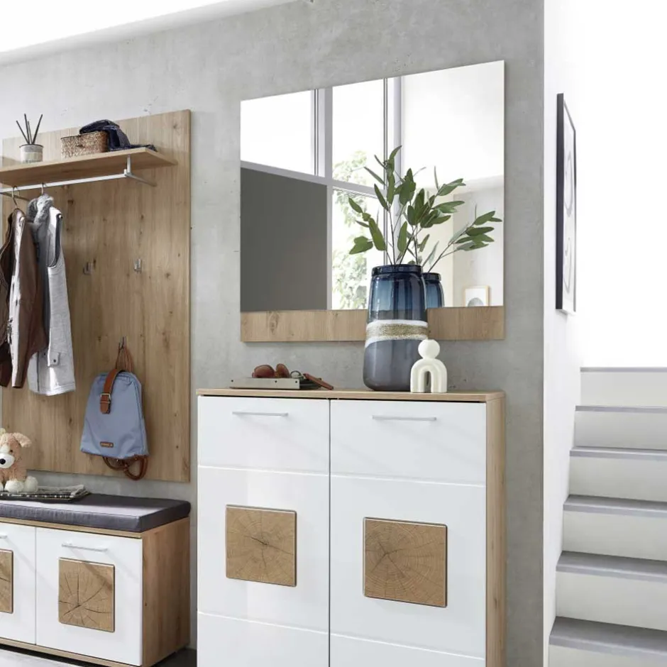 Wandspiegel|Schlafzimmerspiegel*Pharao24 Garderoben Spiegel Eddie