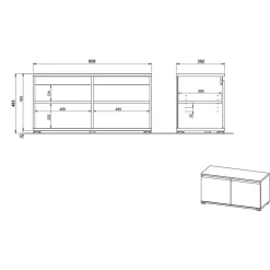 Pharao24 Garderobenbank Sveralda><noscript><img width=