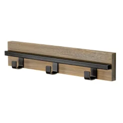 Massivholz Garderoben|Garderobenleisten*Pharao24 Garderobenhaken Arjas