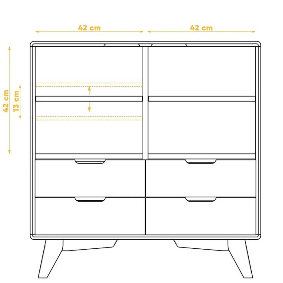 Flurkommoden*Pharao24 Garderobenkommode Triancova