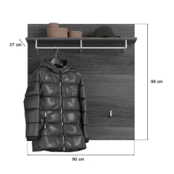 Wandgarderoben*Pharao24 Garderobenpaneel Hayoran