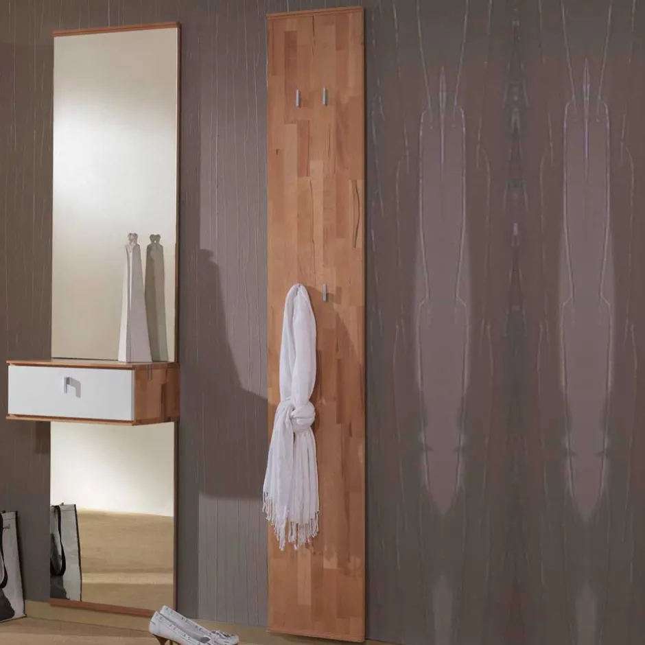 Garderoben Paneele|Massivholz Garderoben*Pharao24 Garderobenpaneel Meryno