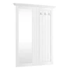 Garderoben Paneele|Wandgarderoben*Pharao24 Garderobenpaneel mit Spiegel Vomano