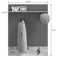 Garderoben Paneele|Wandgarderoben*Pharao24 Garderobenpaneel Onlio