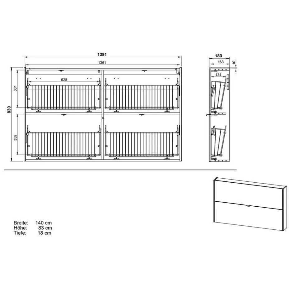 Pharao24 Garderobenprogramm Livanov> Garderobensets