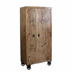 Pharao24 Garderobenschrank Brave> Massivholz Schränke|Dielenschränke