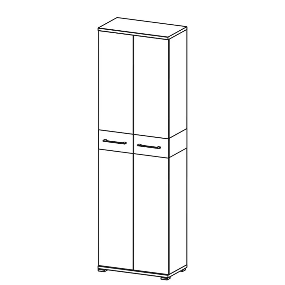 Dielenschränke*Pharao24 Garderobenschrank Crimera