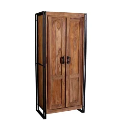 Dielenschränke|Massivholz Schränke*Pharao24 Garderobenschrank India