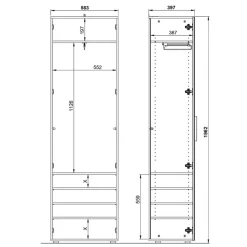Pharao24 Garderobenschrank Saladino><noscript><img width=