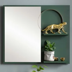 Pharao24 Garderobenspiegel mit Ablage Call> Wandspiegel|Schlafzimmerspiegel