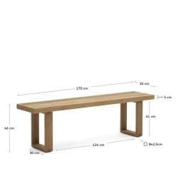 Gartenmöbel|Küchenbank*Pharao24 Gartenbank Yintado