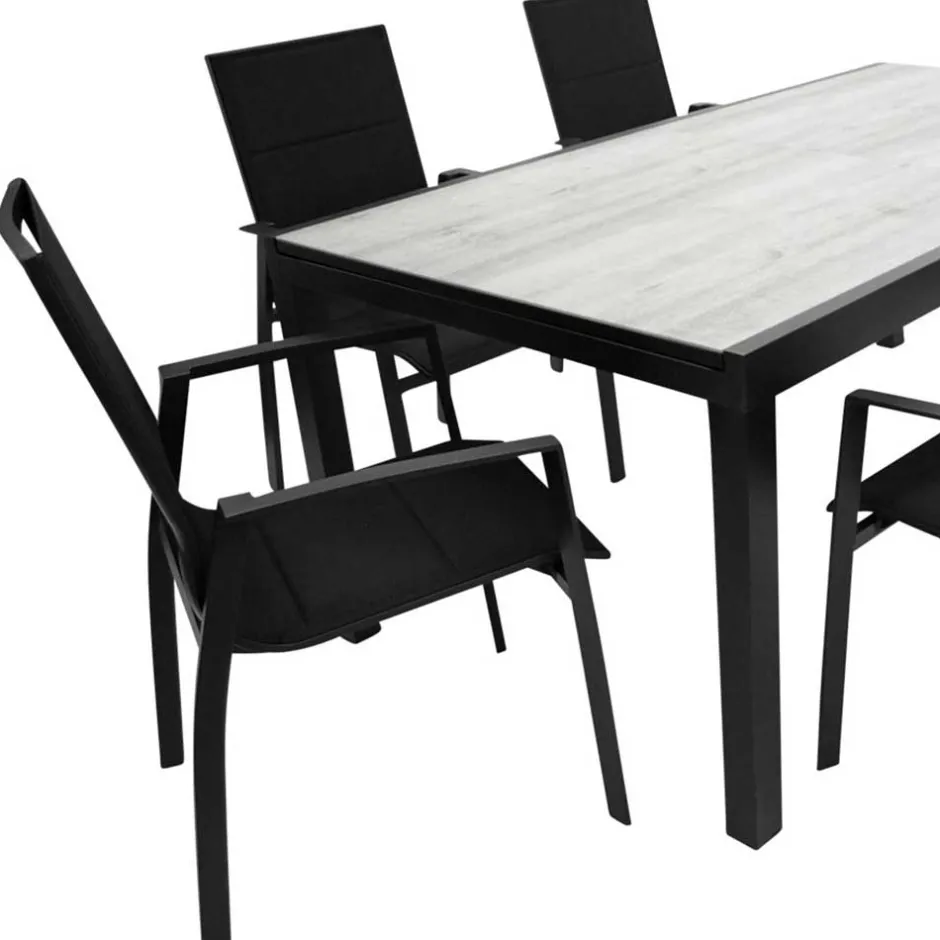 Pharao24 Gartenessgruppe Delamaro> Gartenmöbel|Sitzgruppen