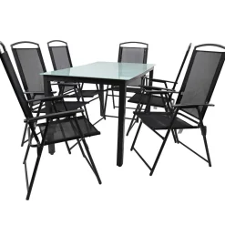 Gartenmöbel|Sitzgruppen*Pharao24 Gartenessgruppe Ilussiana