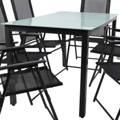 Gartenmöbel|Sitzgruppen*Pharao24 Gartenessgruppe Ilussiana