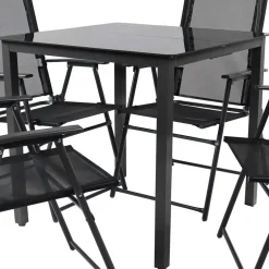 Gartenmöbel*Pharao24 Gartenessgruppe Zenus