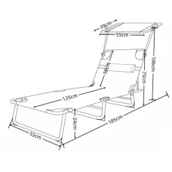 Pharao24 Gartenliege Emini><noscript><img width=