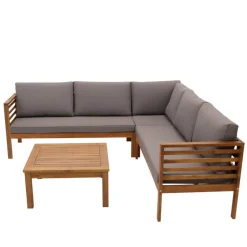 Gartenmöbel|Sitzgruppen*Pharao24 Gartensitzgruppe Linosius