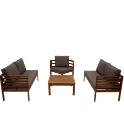 Gartenmöbel|Sitzgruppen*Pharao24 Gartensitzgruppe Linosius