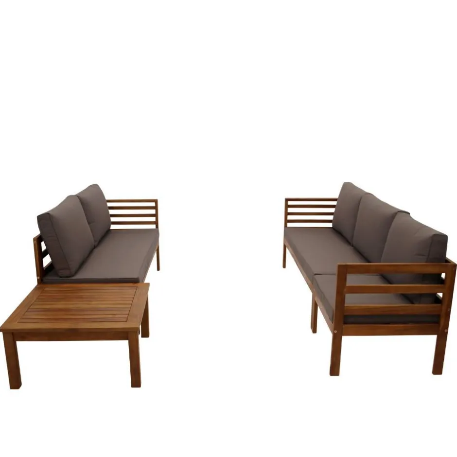 Gartenmöbel|Sitzgruppen*Pharao24 Gartensitzgruppe Linosius