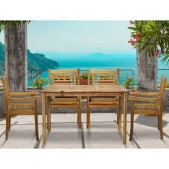 Pharao24 Gartensitzgruppe 5-teilig Lirinas> Sitzgruppen|Gartenmöbel