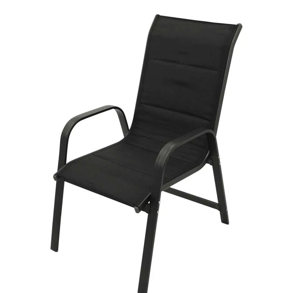 Pharao24 Gartenstuhl Set stapelbar Georgia> Gartenmöbel