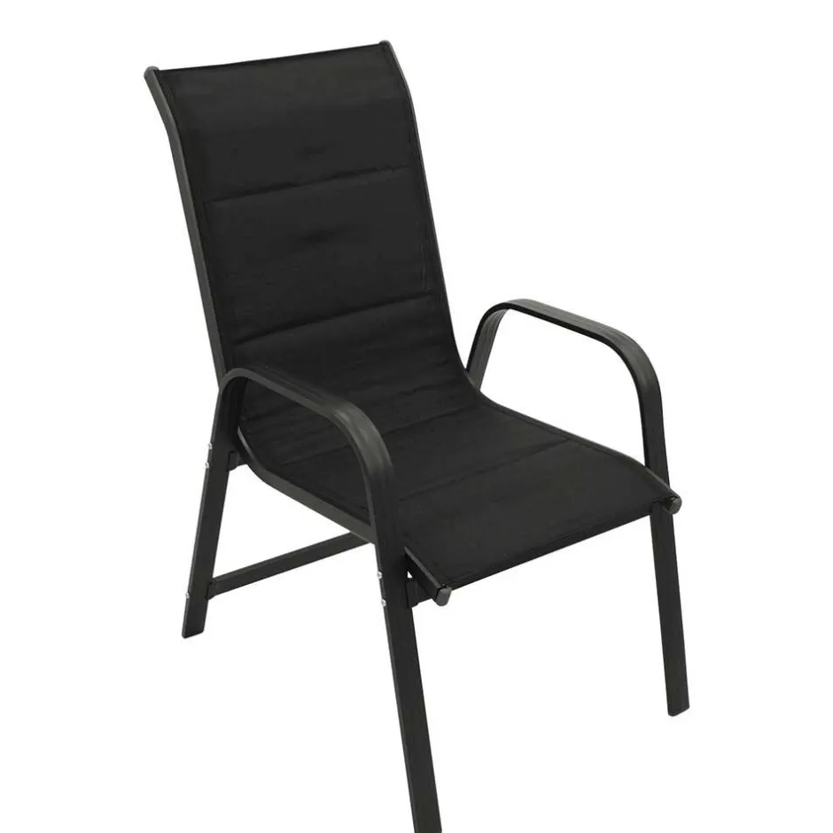 Pharao24 Gartenstuhl Set stapelbar Georgia> Gartenmöbel