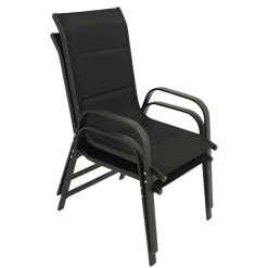 Pharao24 Gartenstuhl Set stapelbar Georgia><noscript><img width=