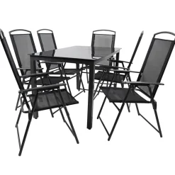 Gartenmöbel|Sitzgruppen*Pharao24 Gartentischgruppe Simael