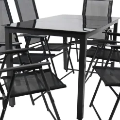 Gartenmöbel|Sitzgruppen*Pharao24 Gartentischgruppe Simael