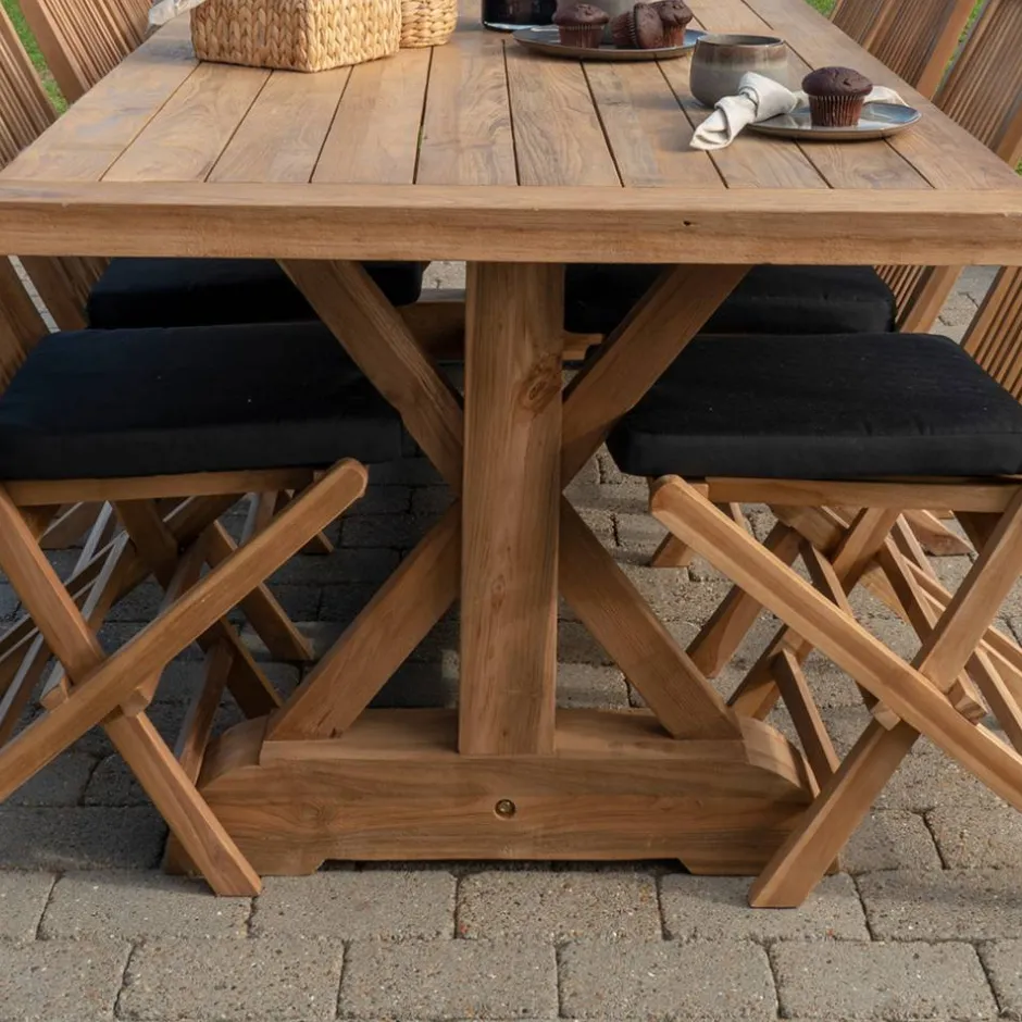 Gartenmöbel|Sitzgruppen*Pharao24 Gartentischgruppe Zara